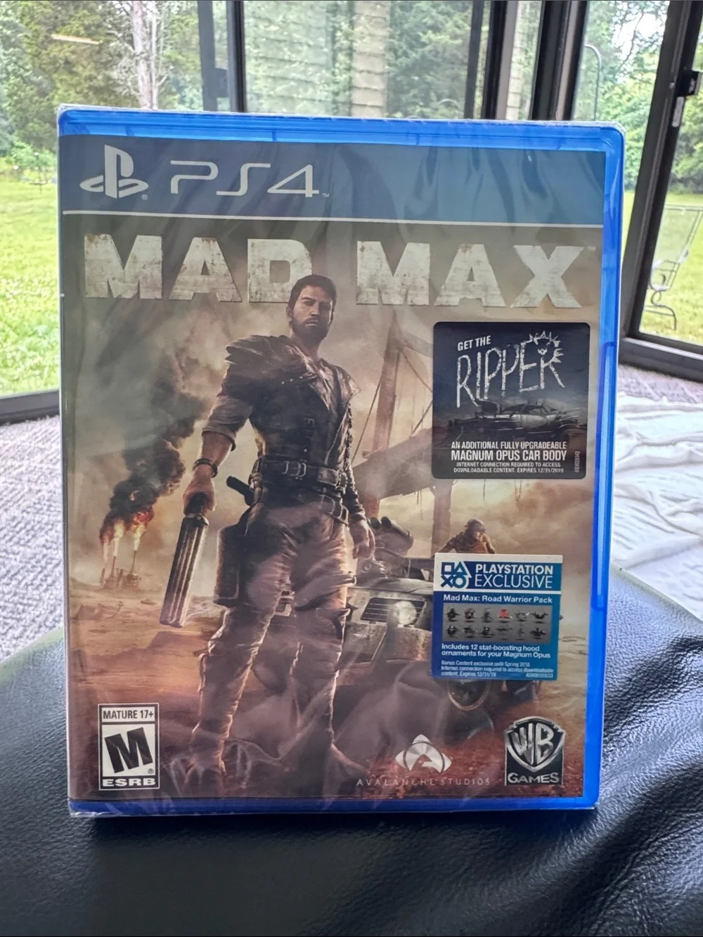Sony PS4 Mad Max - Blue Case with Full Cover Art - New - Unopened
